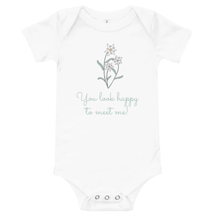 Edelweiss — You look happy to meet me (Baby One-Piece)