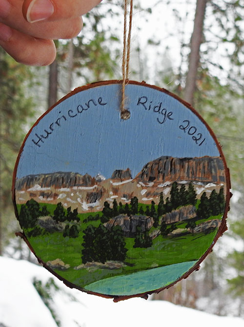 Hurricane Ridge Ornament