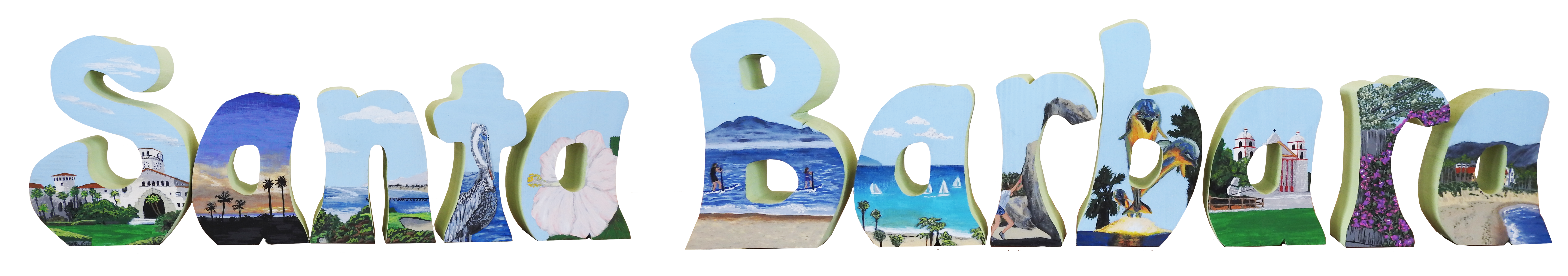Santa Barbara Custom Letters