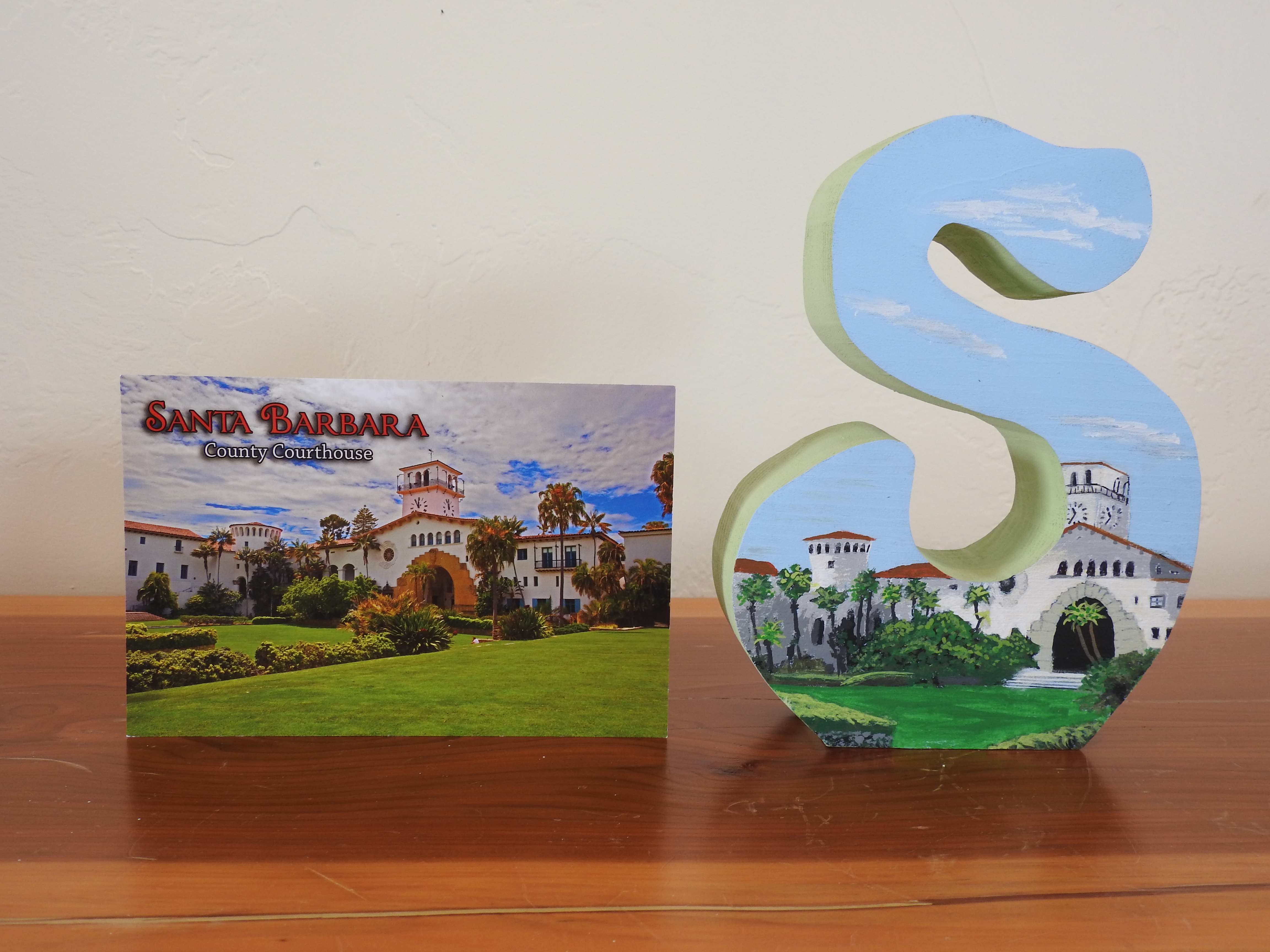 Santa Barbara Courthouse Painting Inspiration