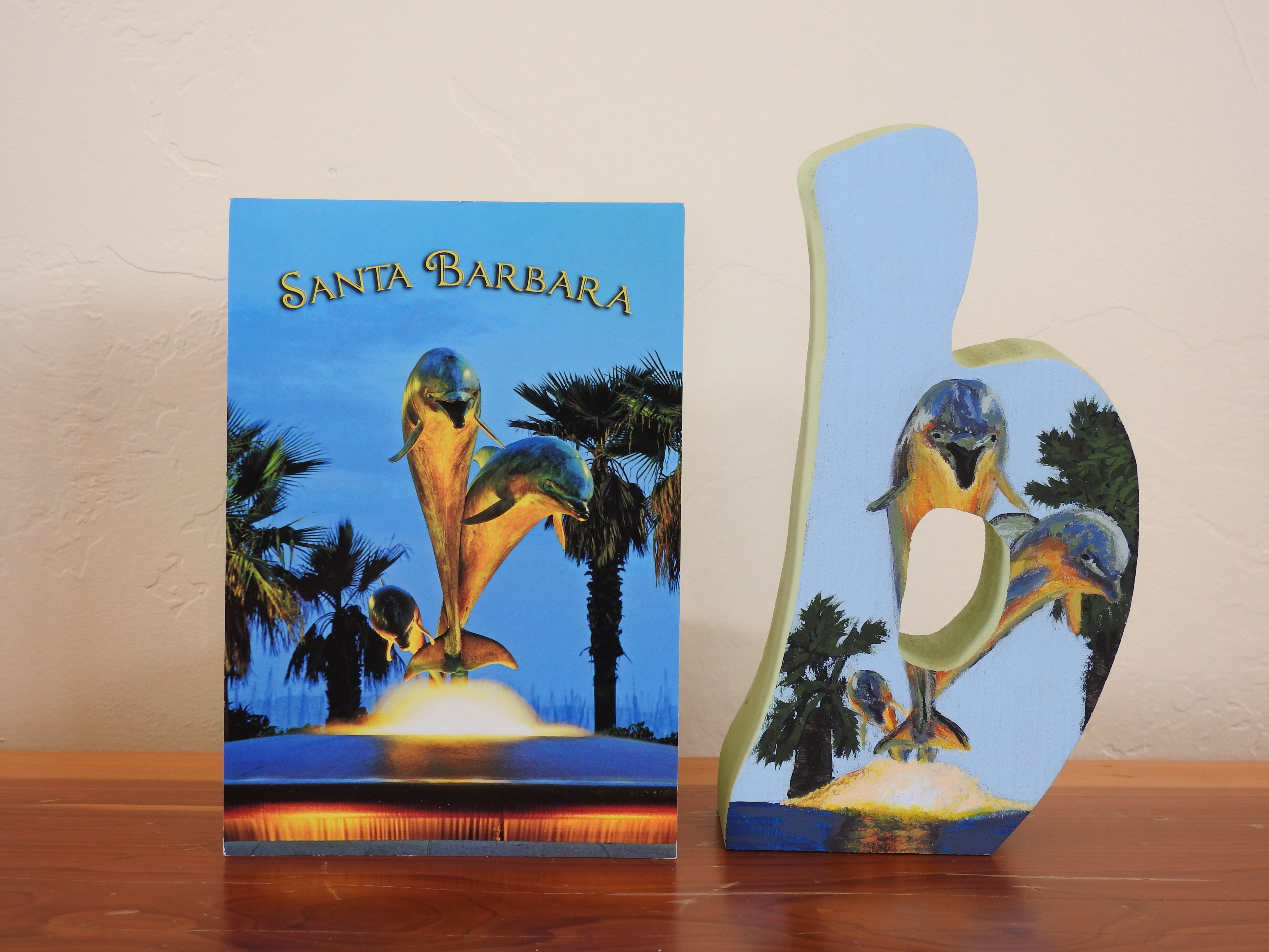 Santa Barbara Dolphin Painting Inspiration